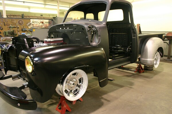 Roy Brizio Street Rods - Eric Clapton's Truck in Progress